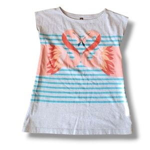 Tea Flamingo Casual DressTea Collection Flamingo Graphic Tee Dress